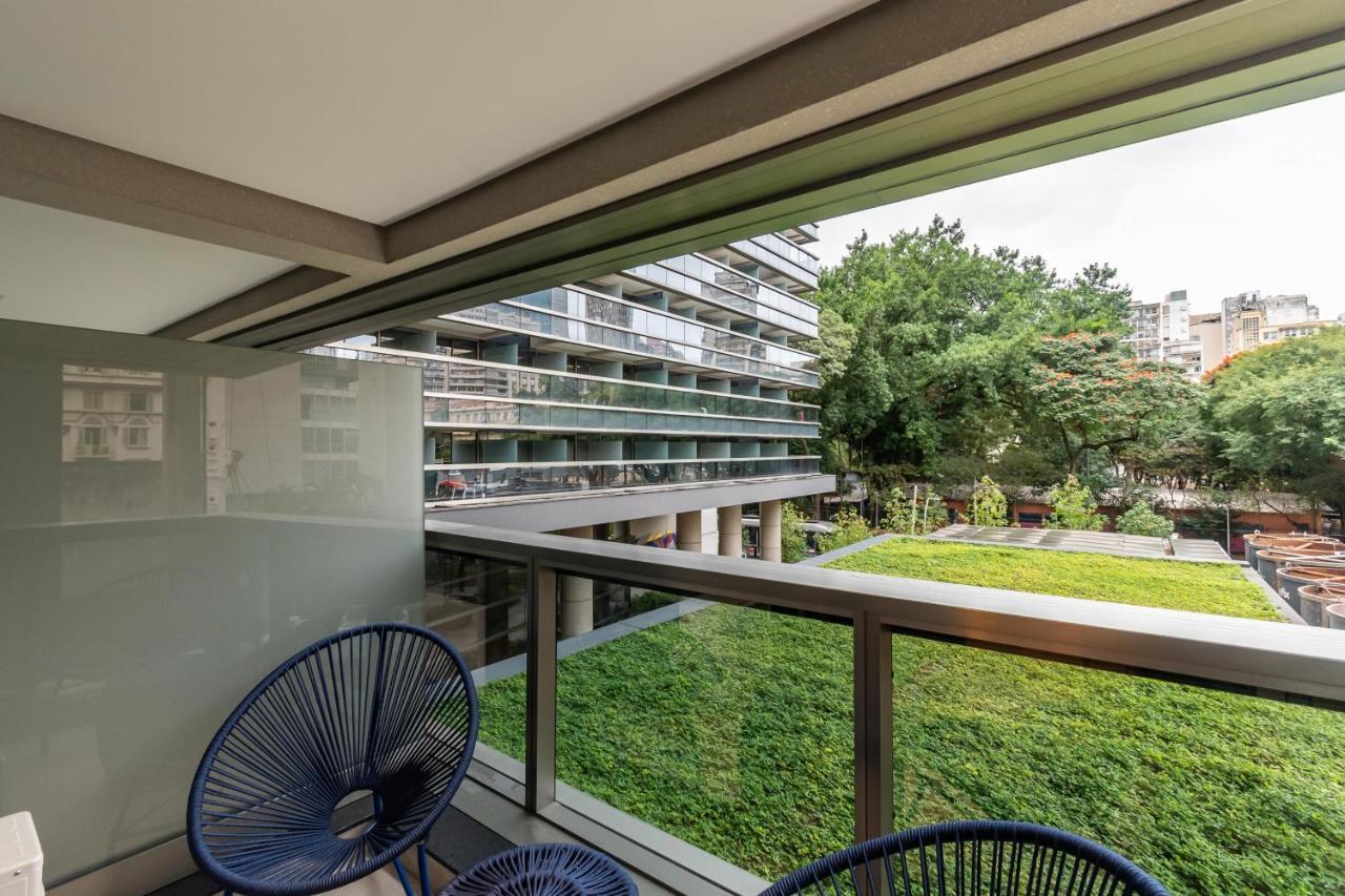 Vista Maravilhosa Praca Republica Internet 500Mb E Garagem Appartement São Paulo Buitenkant foto