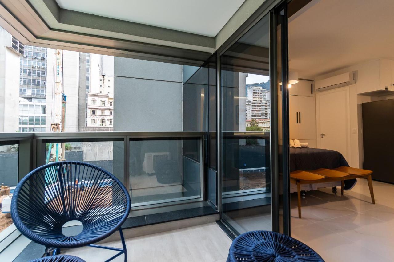Vista Maravilhosa Praca Republica Internet 500Mb E Garagem Appartement São Paulo Buitenkant foto