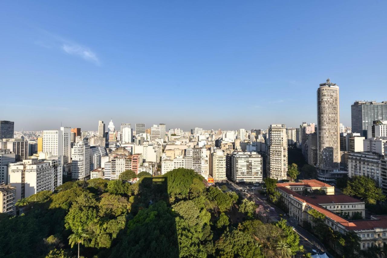 Vista Maravilhosa Praca Republica Internet 500Mb E Garagem Appartement São Paulo Buitenkant foto